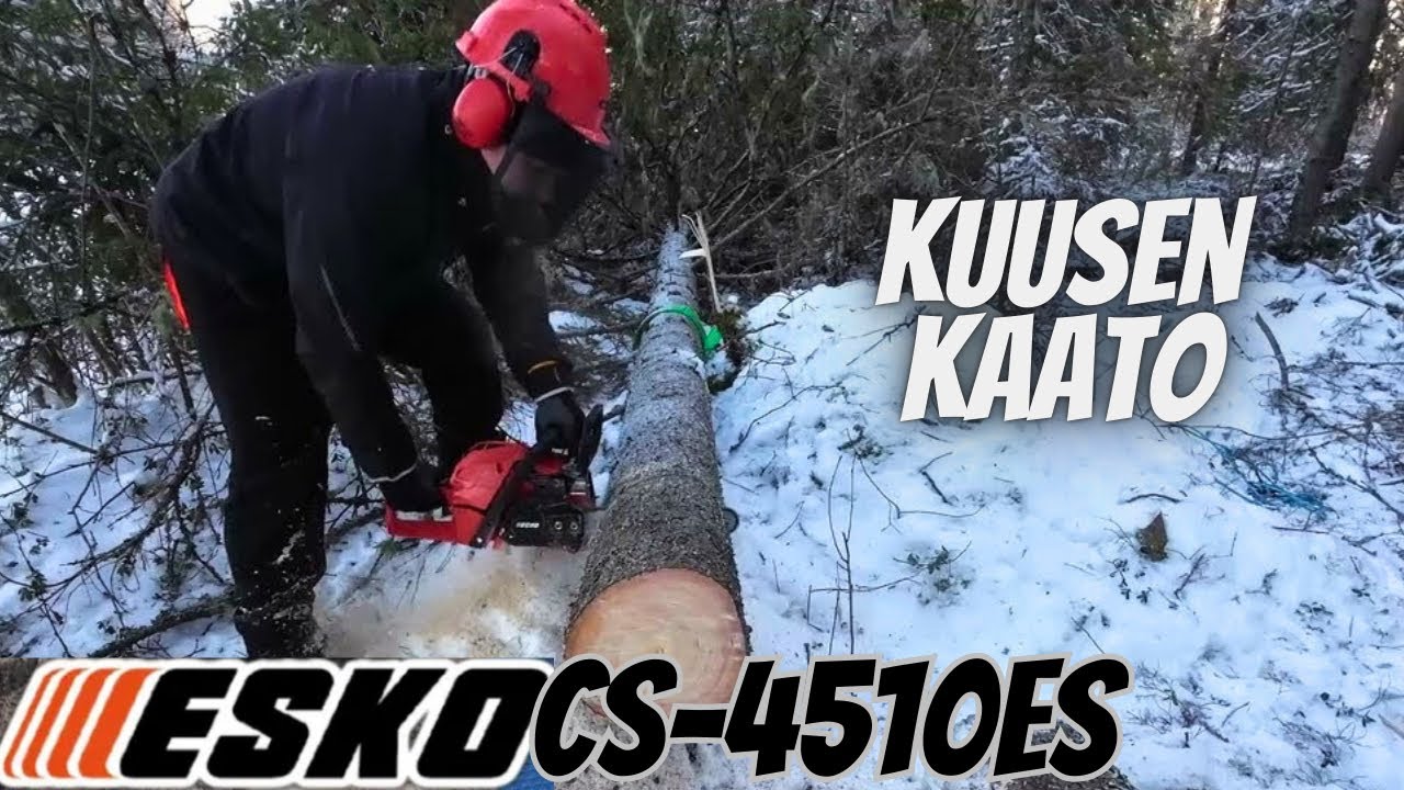 Echolla Ensimmäinen Puunkaato | Echo CS-4510ES