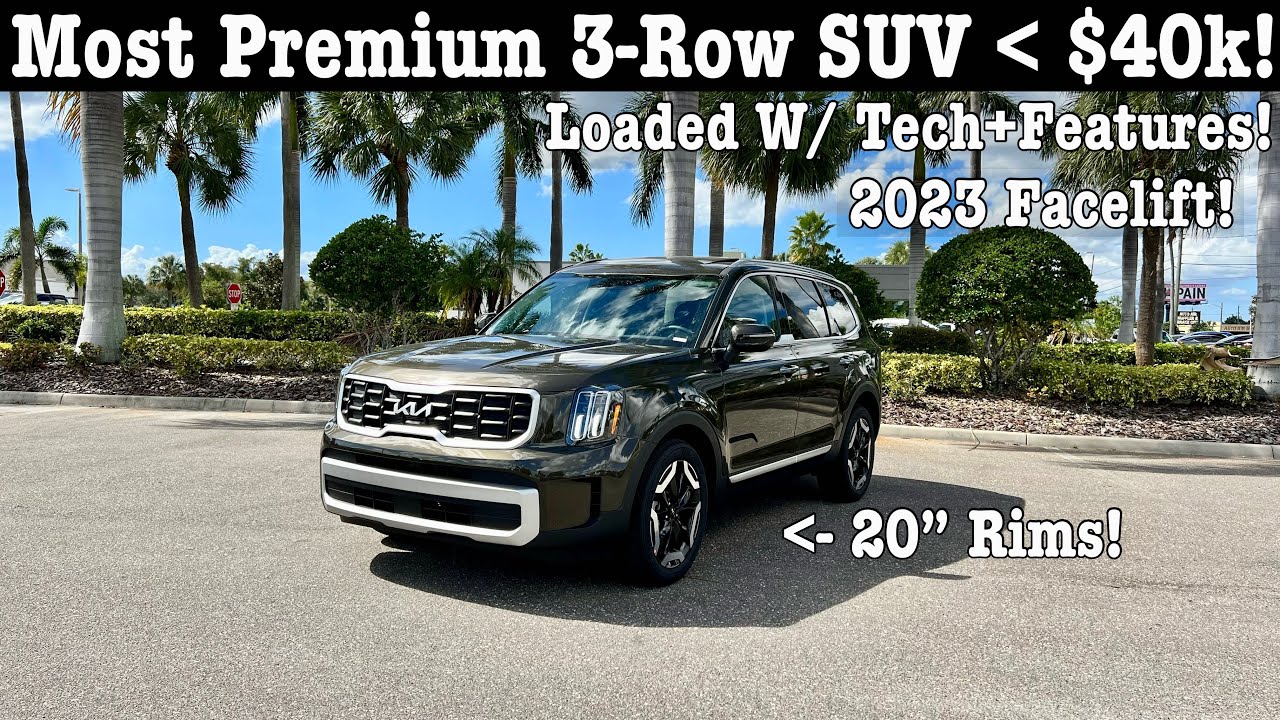 Kia Telluride S 2023 года: ТЕСТ-ДРАЙВ + ПОЛНЫЙ ОБЗОР