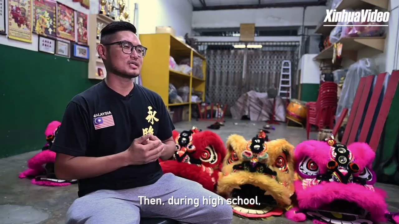 舞獅搭起中馬文化交流的橋樑