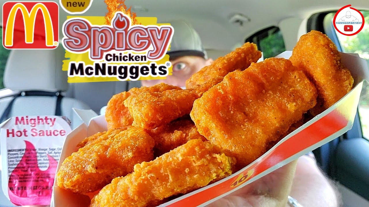 McDonald's® SPICY CHICKEN MCNUGGETS Review! 🤡🔥🐔 |