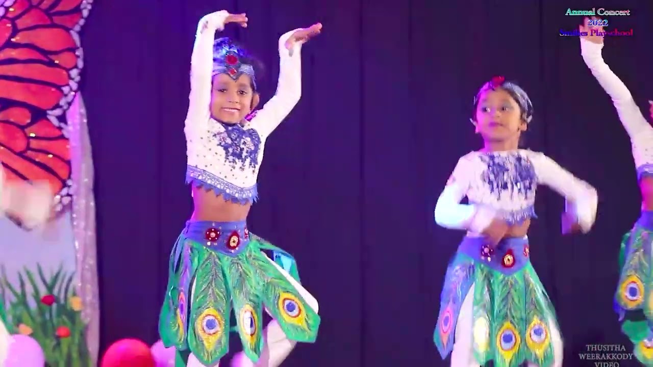 Most Beautiful Kids | Peacock Dance  | Kids Video | Monara Natuma