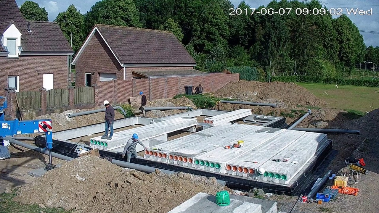 Dag 1 Time lapse fundering (Groothuisbouw Emmeloord) Maasbracht