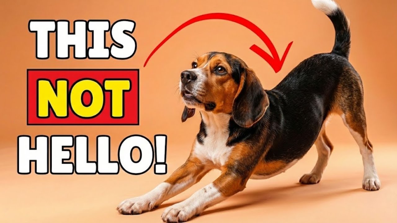 Dog Training | Does Your Dog Stretch When They See You? ➡️ This Is What It Really Means!