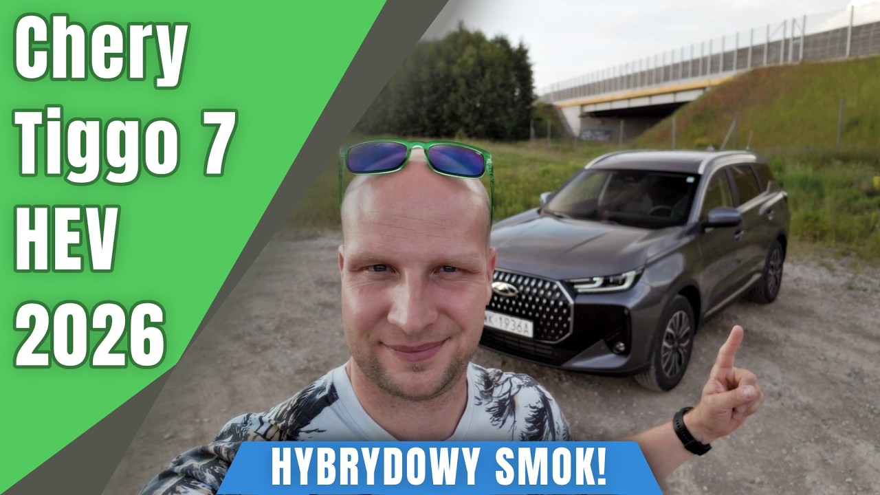 Chery Tiggo 7 HEV Premium 224 KM 2026. Hybrydowy Smok!