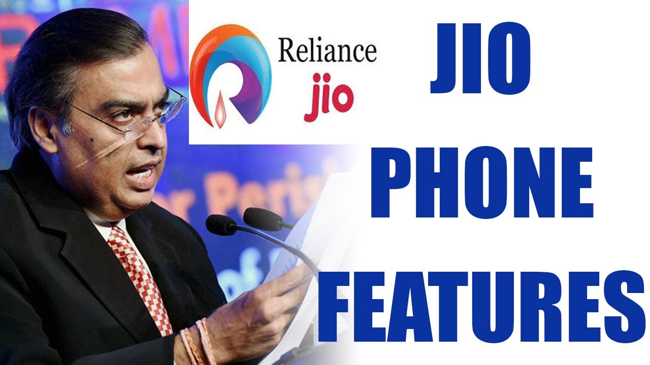 Выпущен телефон JIO: особенности смарт-телефона 4G | Oneindia News