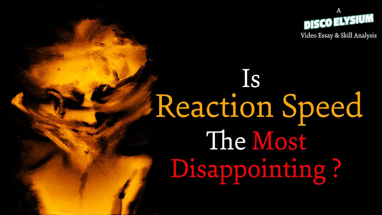 Why Reaction Speed Might Be The Most Disappointing Disco Elysium Skill | A Disco Elysium Video Essay