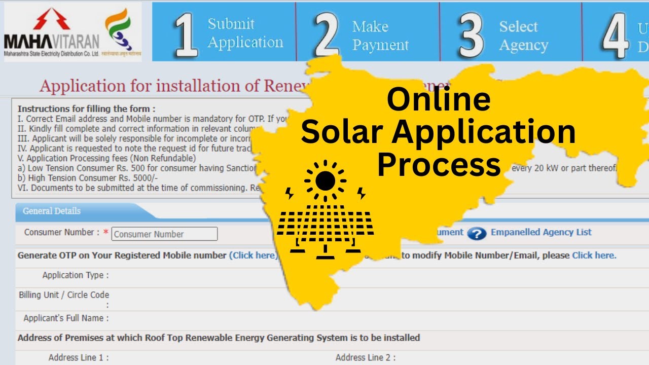 Non-Subsidy | Solar Application Processes in Maharashtra