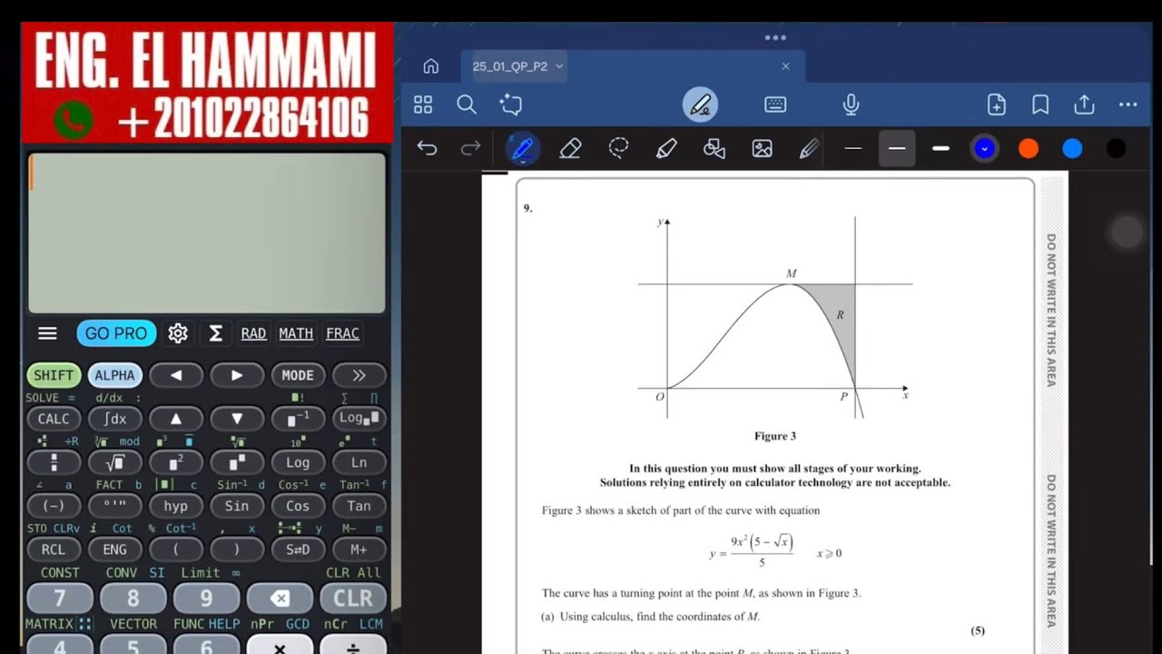 JAN 25 P2 - Q9 - MATH AS EDEXCEL