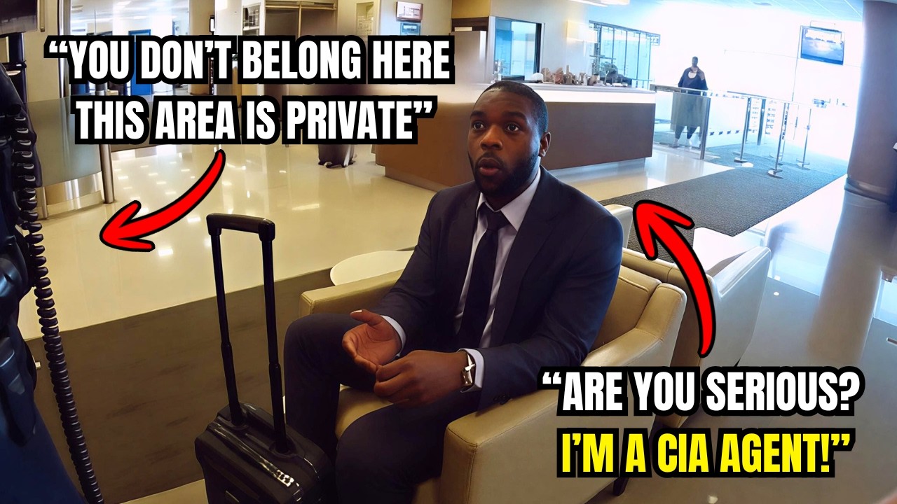 Cop Threatens To Remove Black Man In Private Airport Lounge - He's with CIA, Ends in $750K Lawsuit