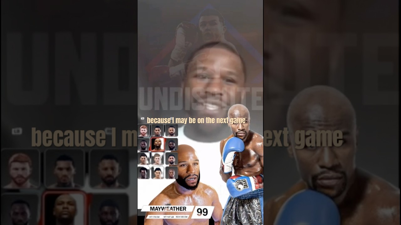 TBE Floyd mayweather CONFIRMS that he&rsquo;s in NEGOTIATIONS & may be on the NEXT undisputed boxing game