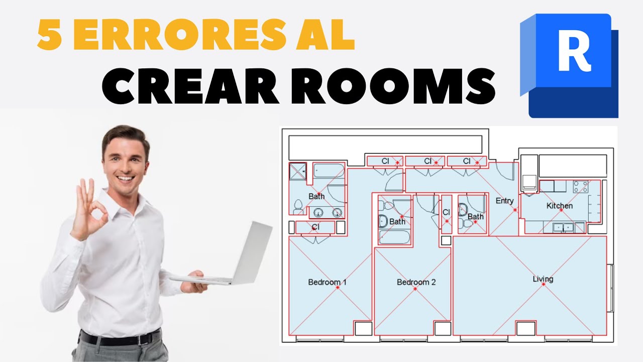 SOLUCIÓN A 5 ERRORES AL CREAR ROOMS- REVIT 👨‍🏫
