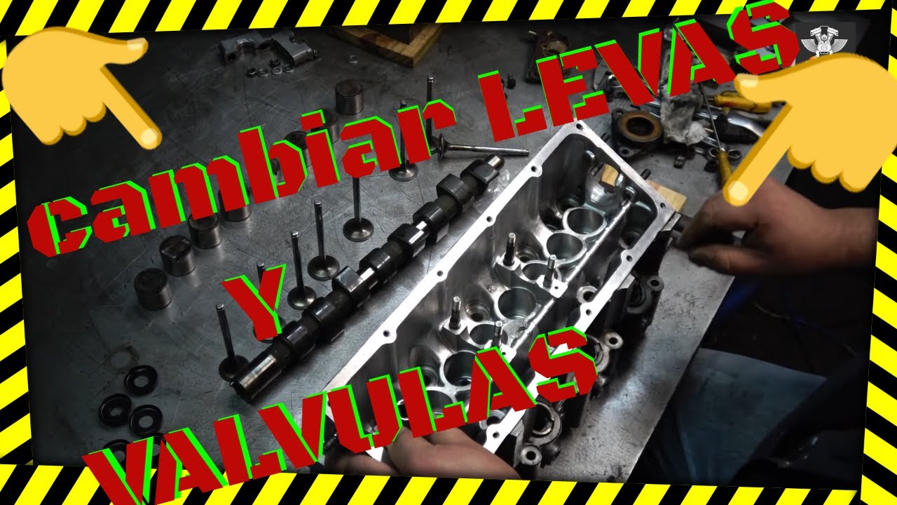culata de motor fiat duna 1.7d reparar sacar árbol de levas y válvulas