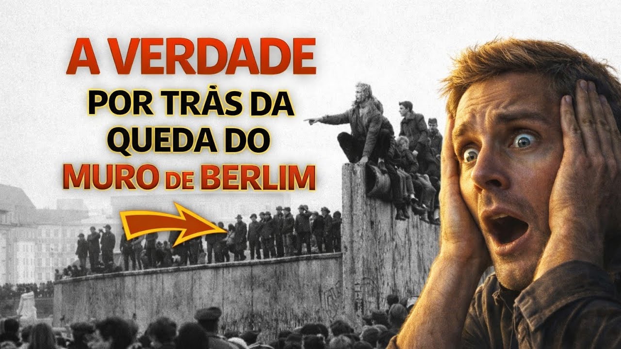 ENTENDA O PORQUÊ DA QUEDA DO MURO DE BERLIM. #historia #curiosidades #murodeberlim 