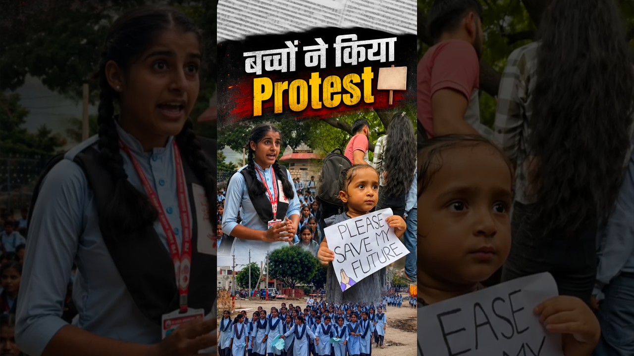 Gen-Alpha Protest 😱! #shorts #protest #students