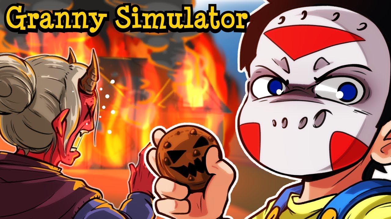Granny Simulator | «НОВАЯ КАРТА И СЕКРЕТЫ ХЭЛЛОУИНА!» С анимированным вступлением!