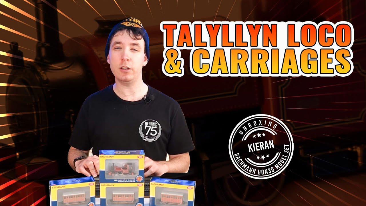 Unboxing the BACHMANN HOn30 Talyllyn Fletcher Loco & Carriages | #askhearns