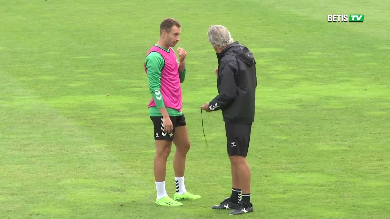 Protagonismo para #Pellegrini en un nuevo entrenamiento de pretemporada para el #Betis