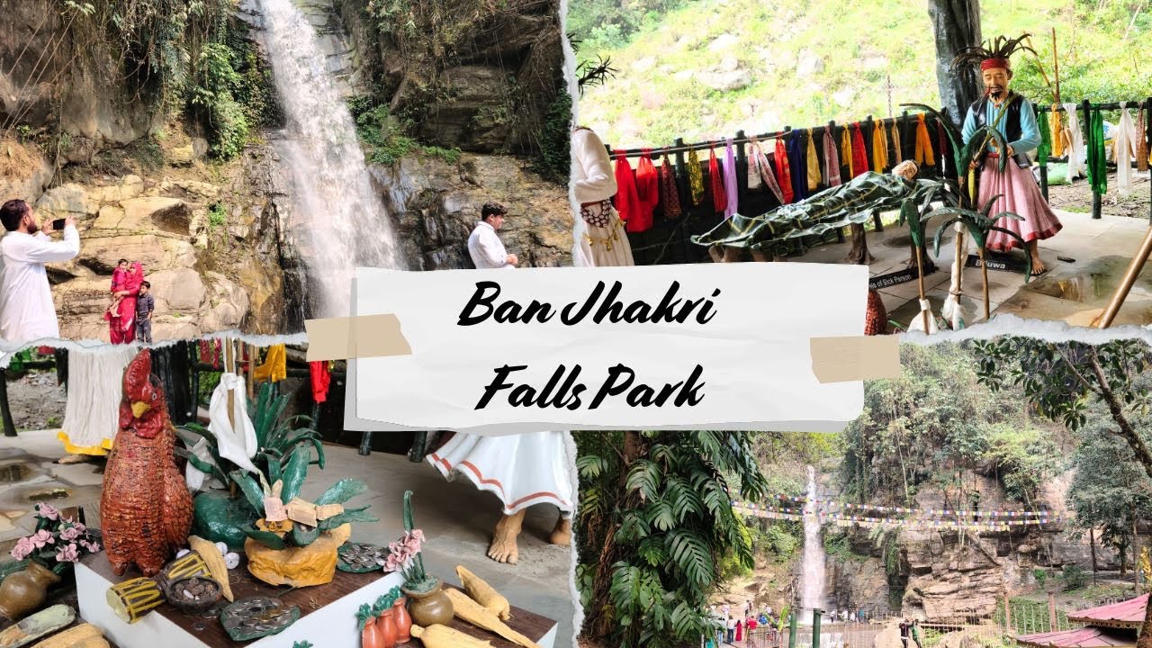 Ban Jhakri Water Falls Park, Gangtok, Sikkim | 4K 60FPS | Alpha Safari