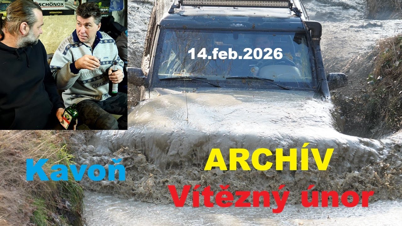 4x4 Off road MiroZa archív oslavy VÍTĚZNÝ ÚNOR Kavoň Vítová Nissan Patrol Toyota Landcruiser