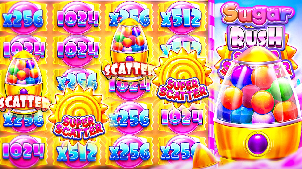 JE PRENDS LES PLUS GROS RISQUES POSSIBLES POUR MAX WIN SUR SUGAR RUSH SUPER SCATTER ! 🤯