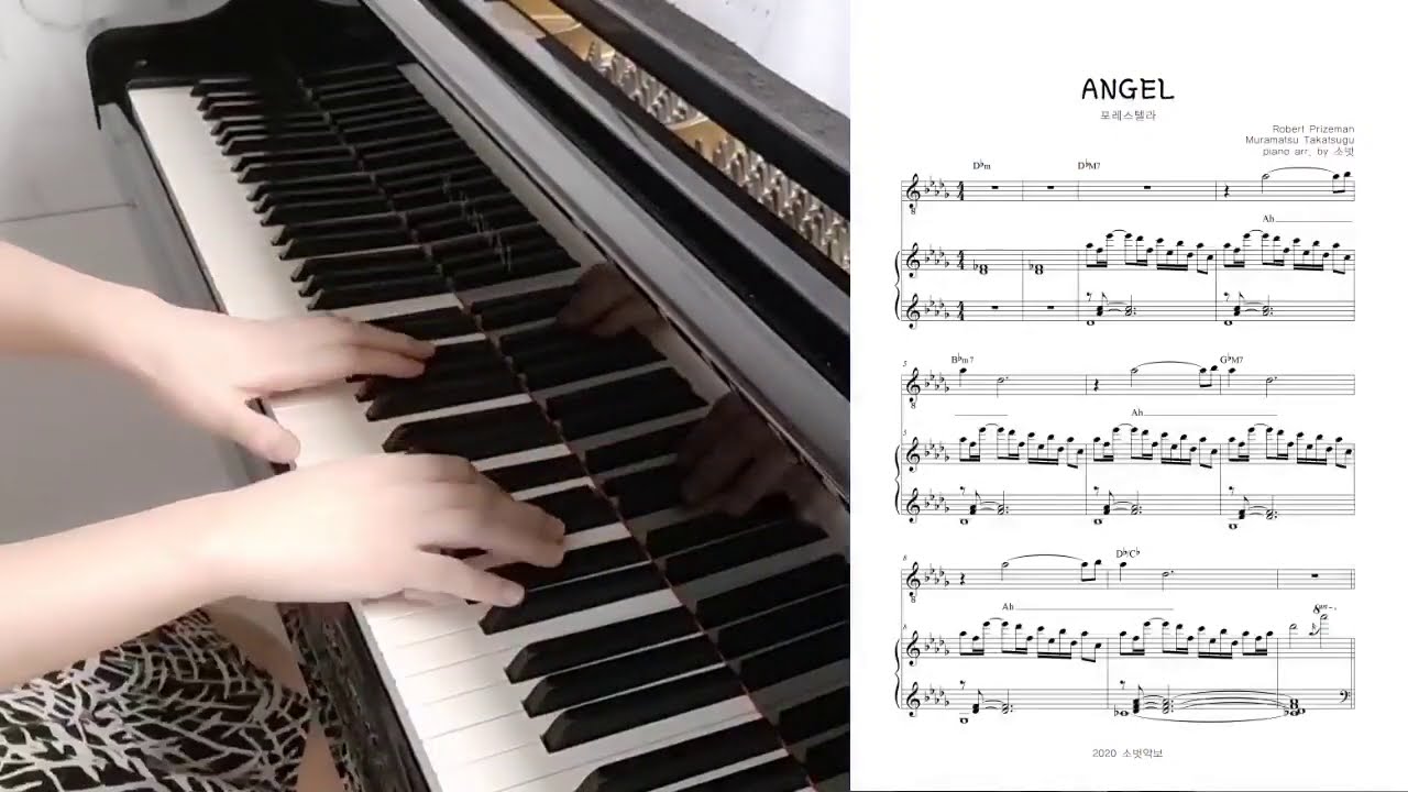 'ANGEL' 포레스텔라 앤젤 피아노 악보 piano arr. by 소벗│crossover group Forestella