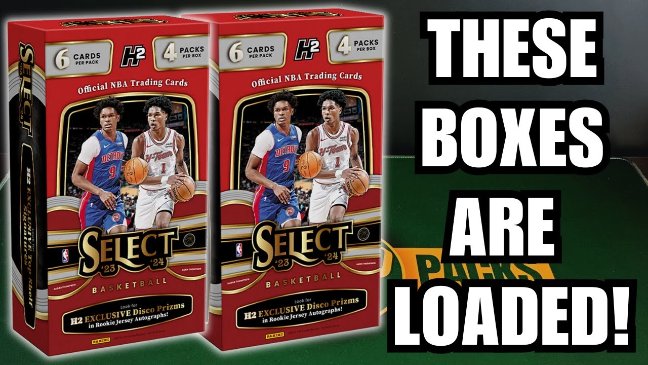 THESE BOXES ARE JUICED! 2023 Panini Select H2 Basketball Review!