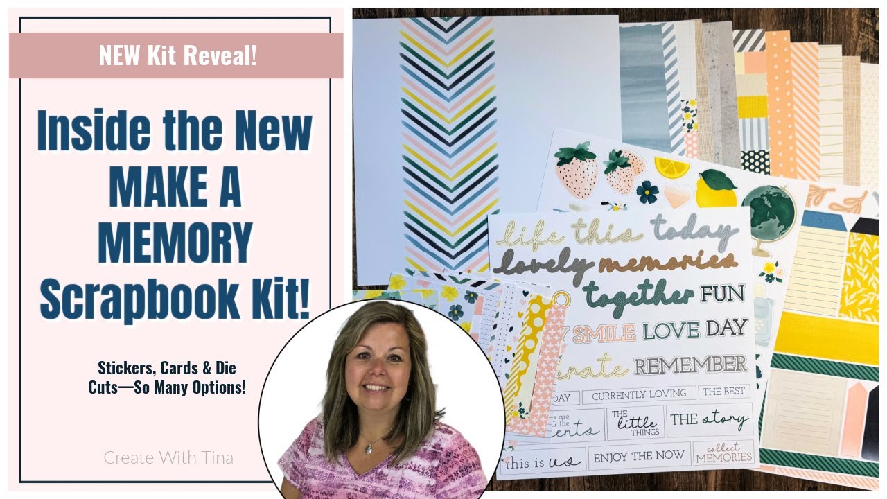 Sneak Peek: Stampin’ Up! 2025 Make A Memory Scrapbook Kit