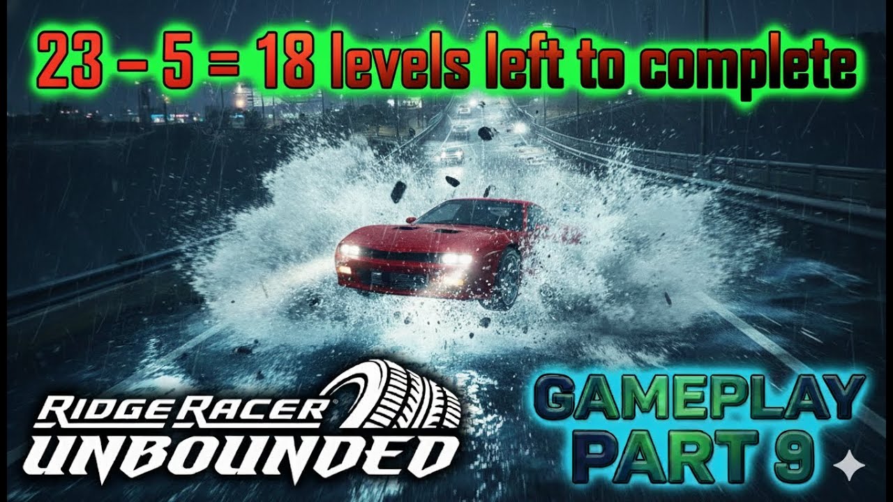 🚗💥 RIDGE RACER UNBOUNDED PART 9 | PURE DESTRUCTION & NON-STOP SPEED 😈🔥 | DEVILS JOYSTICK
