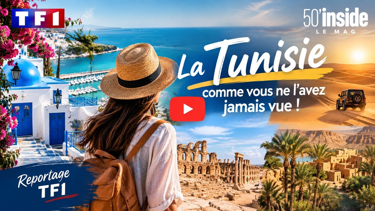 La Tunisie comme vous ne l&rsquo;avez jamais vue ! | Reportage 50' Inside &ndash; TF1/ 26 septembre 2026