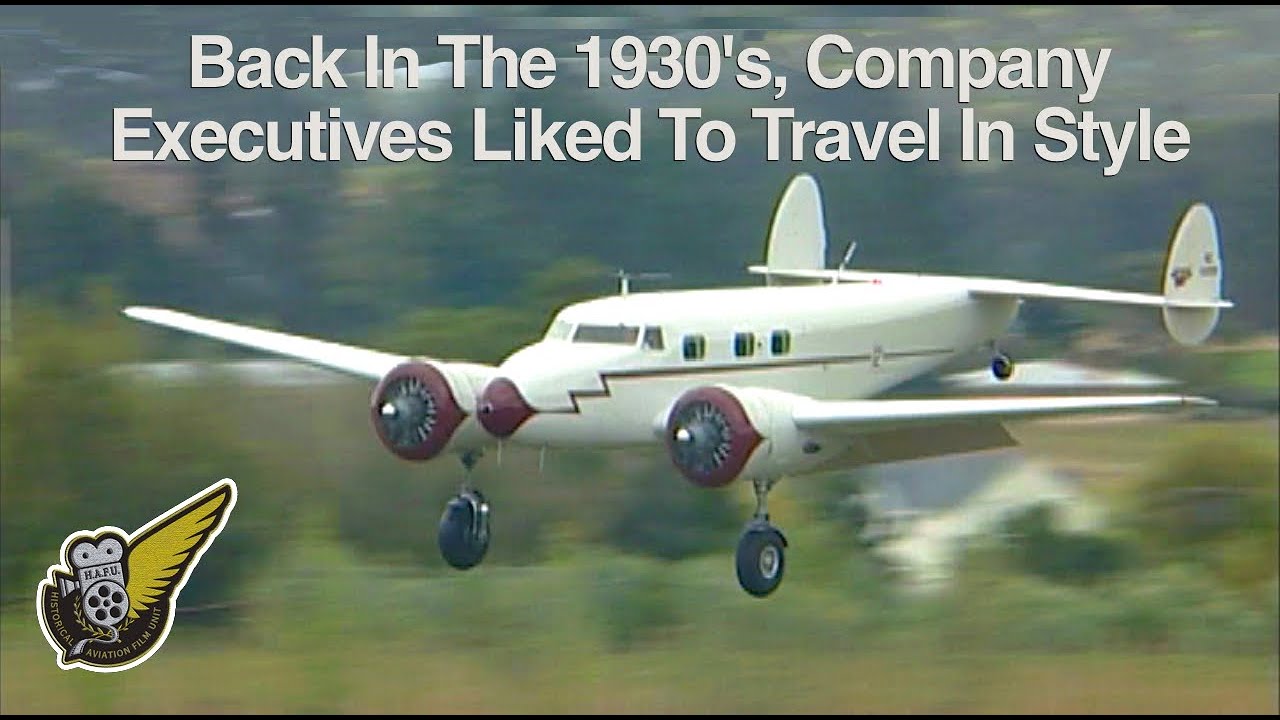 1930's: Lockheed Electra and Beech Staggerwing