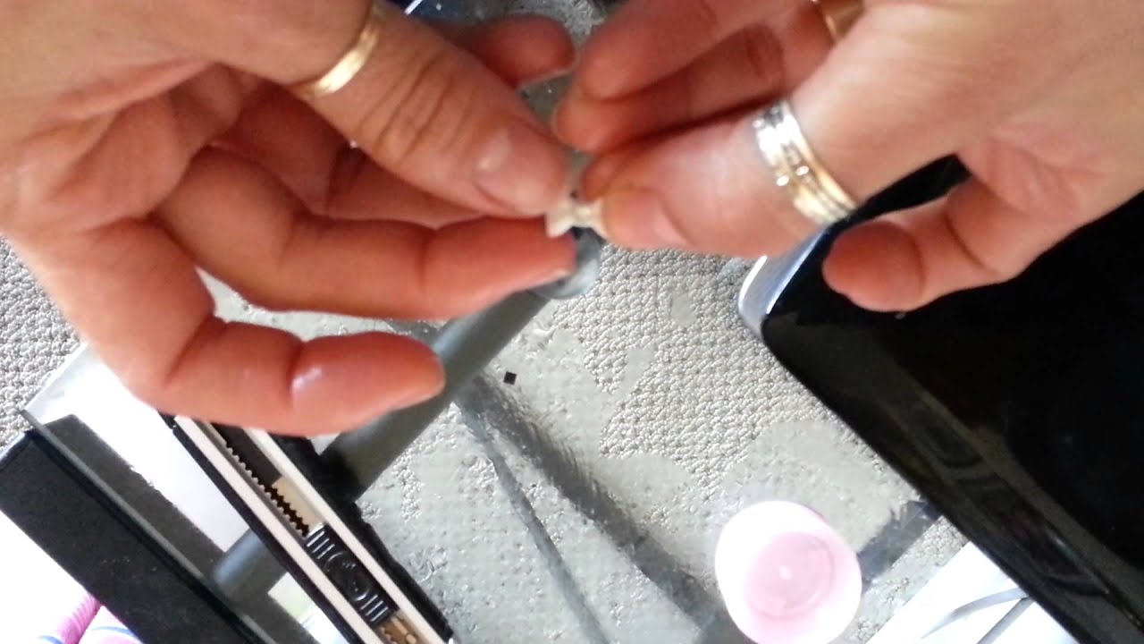 como hacer tus propios moldes para uñas; )