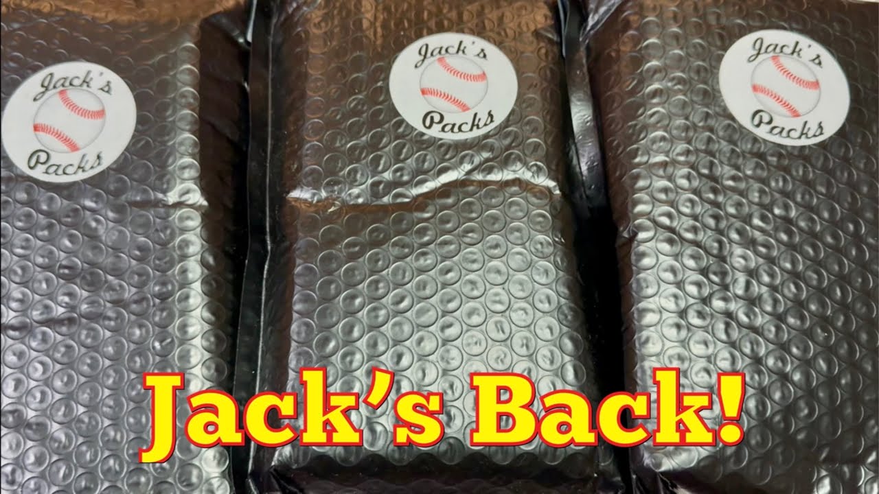 JACK’S PACKS RETURN WITH A BANG!  (Mystery Box Monday)