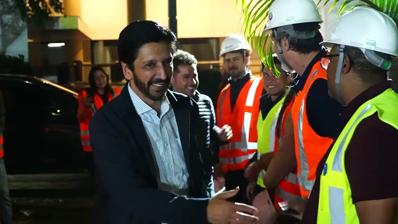 241102 ADI Externa Acompanhamento Içamento Treliça Metálica  Ciclopassarela Bernardo Goldfarb APOIO
