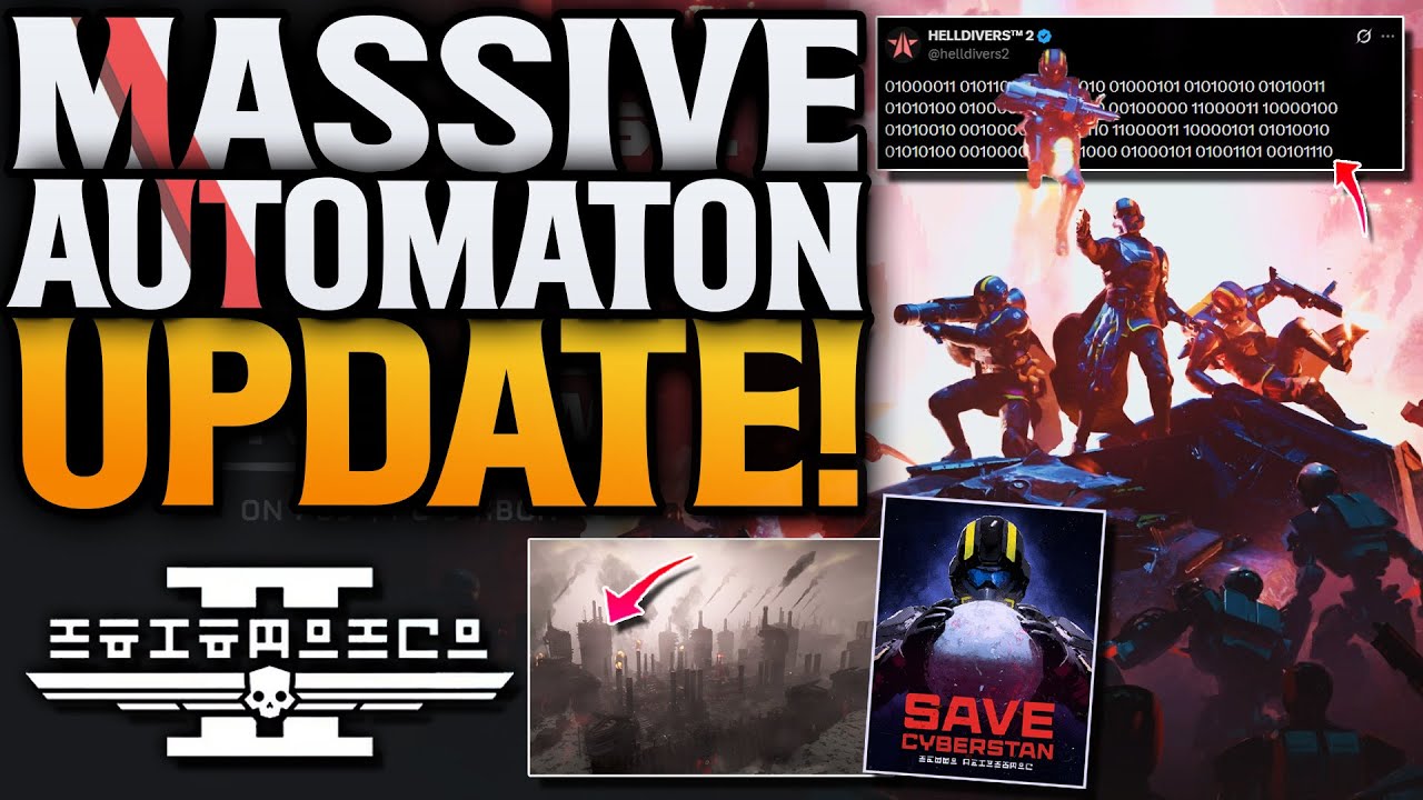 Helldivers 2 New Cyberstan Mega Planet! & New QR Code Found!