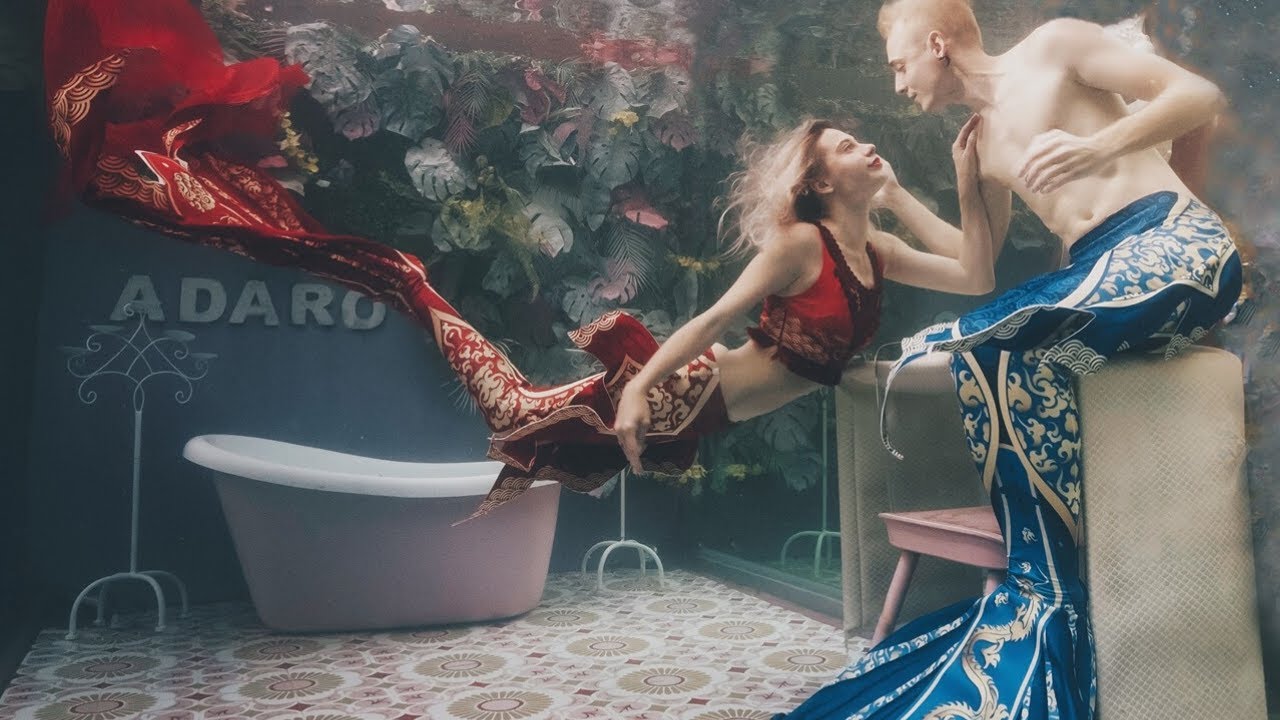 Mermaid Underwater Photoshoot Behind the Scene