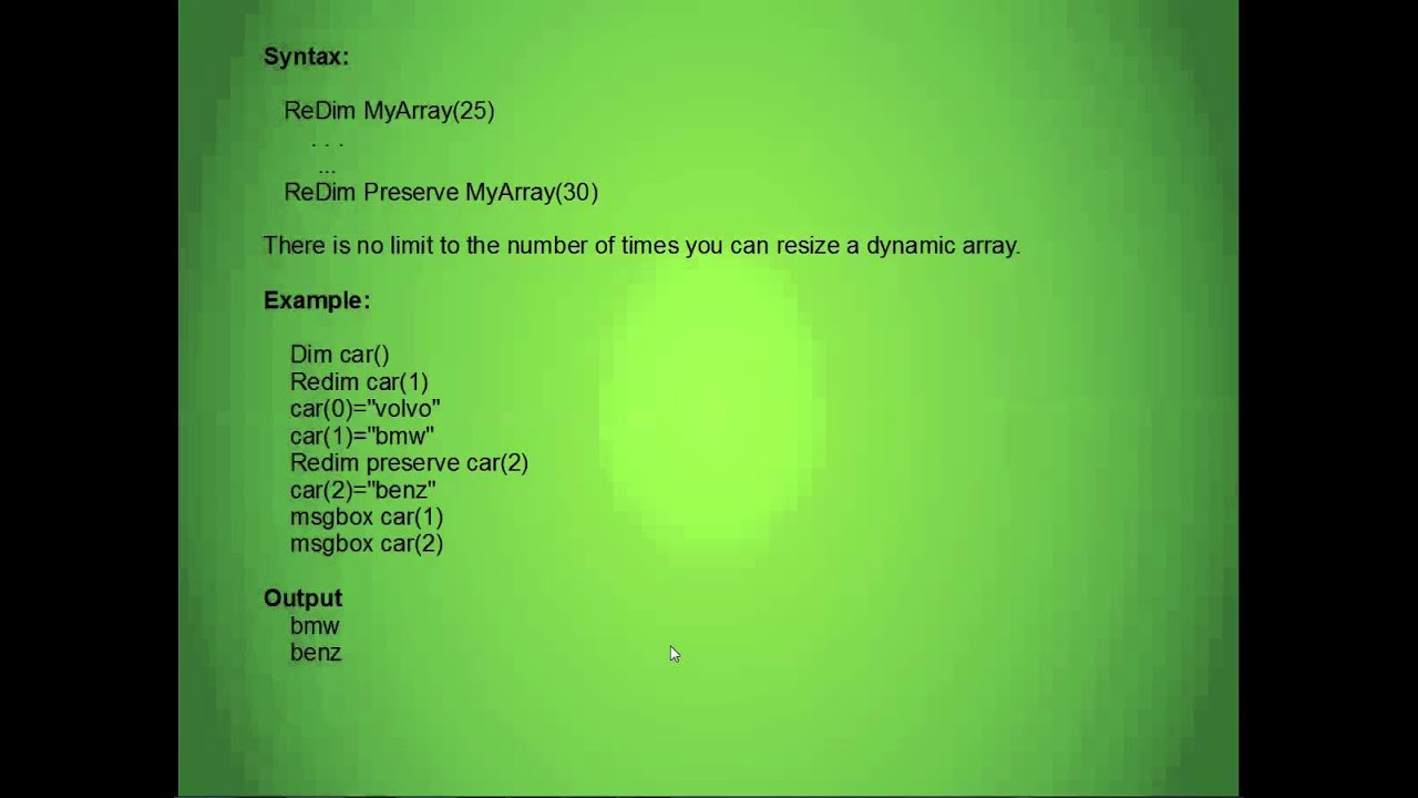 What are the New Features of QTP11