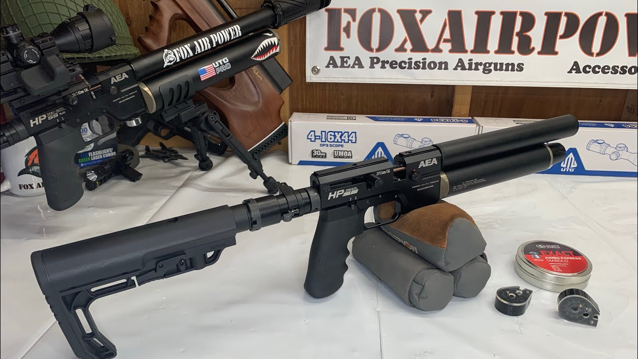 AEA .22 HP SS PISTOL / CHRONOGRAPH DAY @ FOX AIR POWER