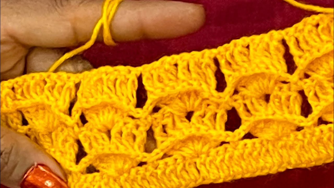 Beautiful crochet pattern for beginners _ crochet design #crochet #video #design #youtuber