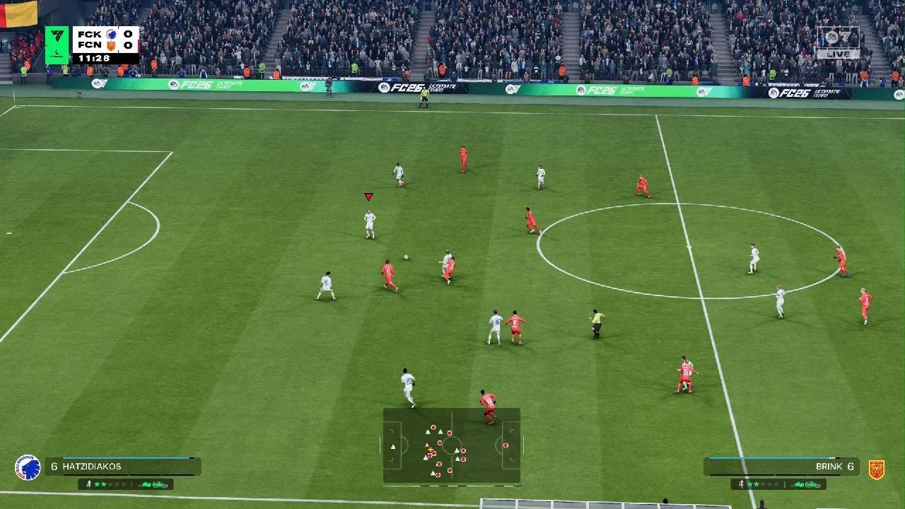 Pronóstico 3F Superliga 14/02/2026 FC København VS FC Nordsjælland EA SPORTS FC 26