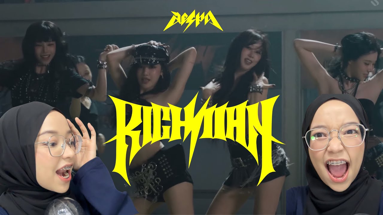 aespa 에스파 - ‘RichMan’ MV REACTION MY Indonesia 🇮🇩 