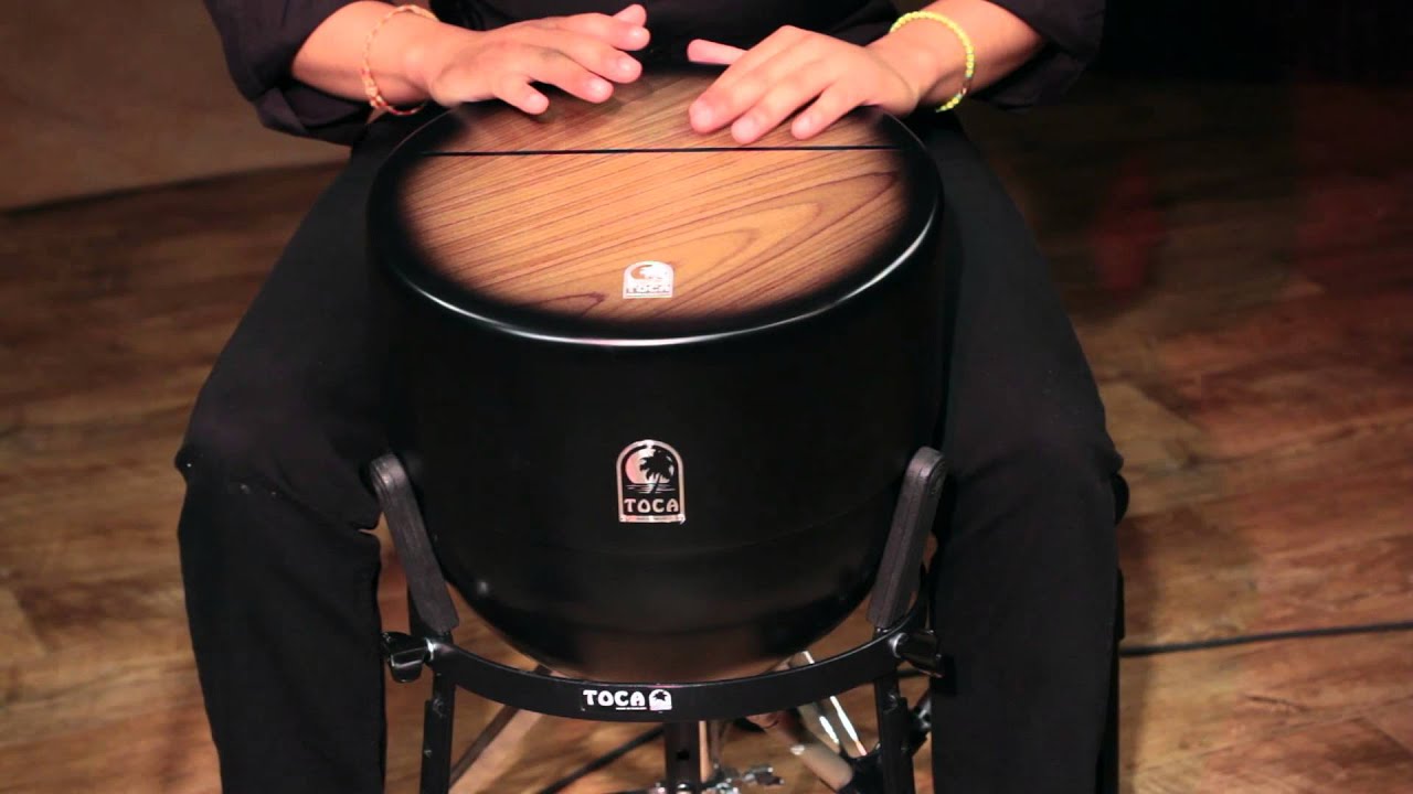 Nelson Matthew Gonzalez on the Toca Snare Conga Cajon