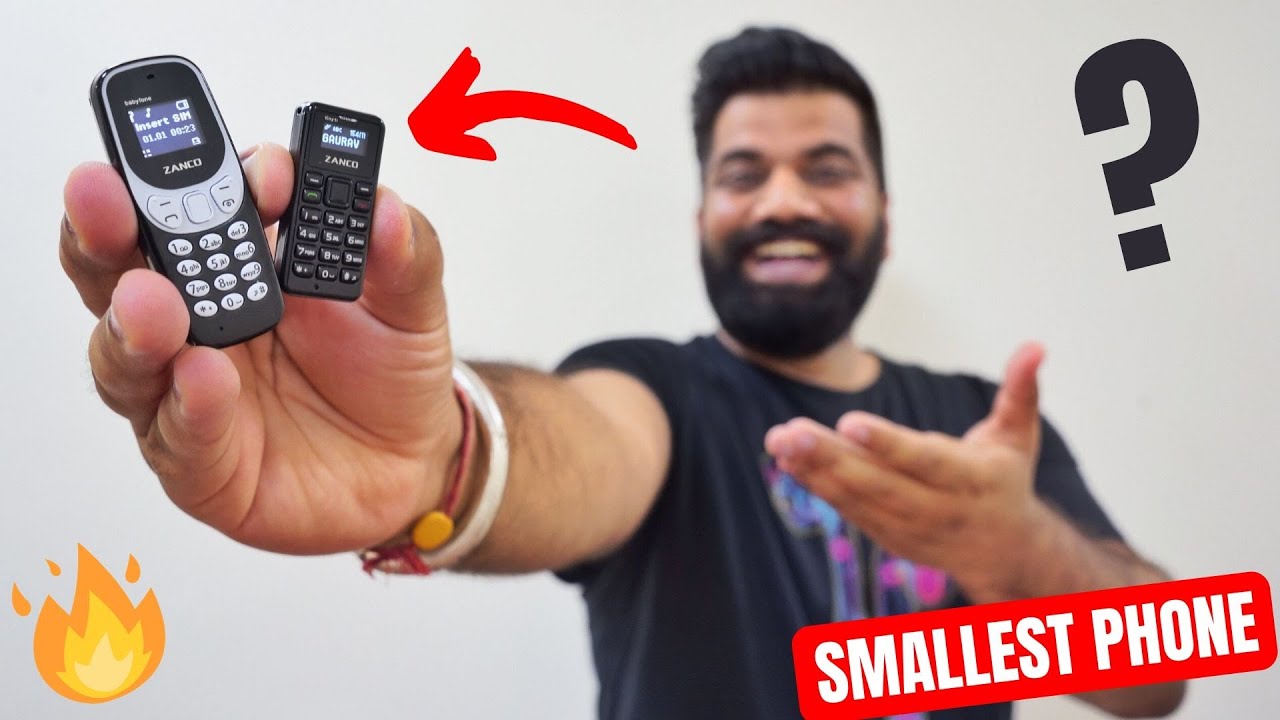 Smallest Phone In The World!!! Unboxing and 6X Giveaway🔥🔥🔥