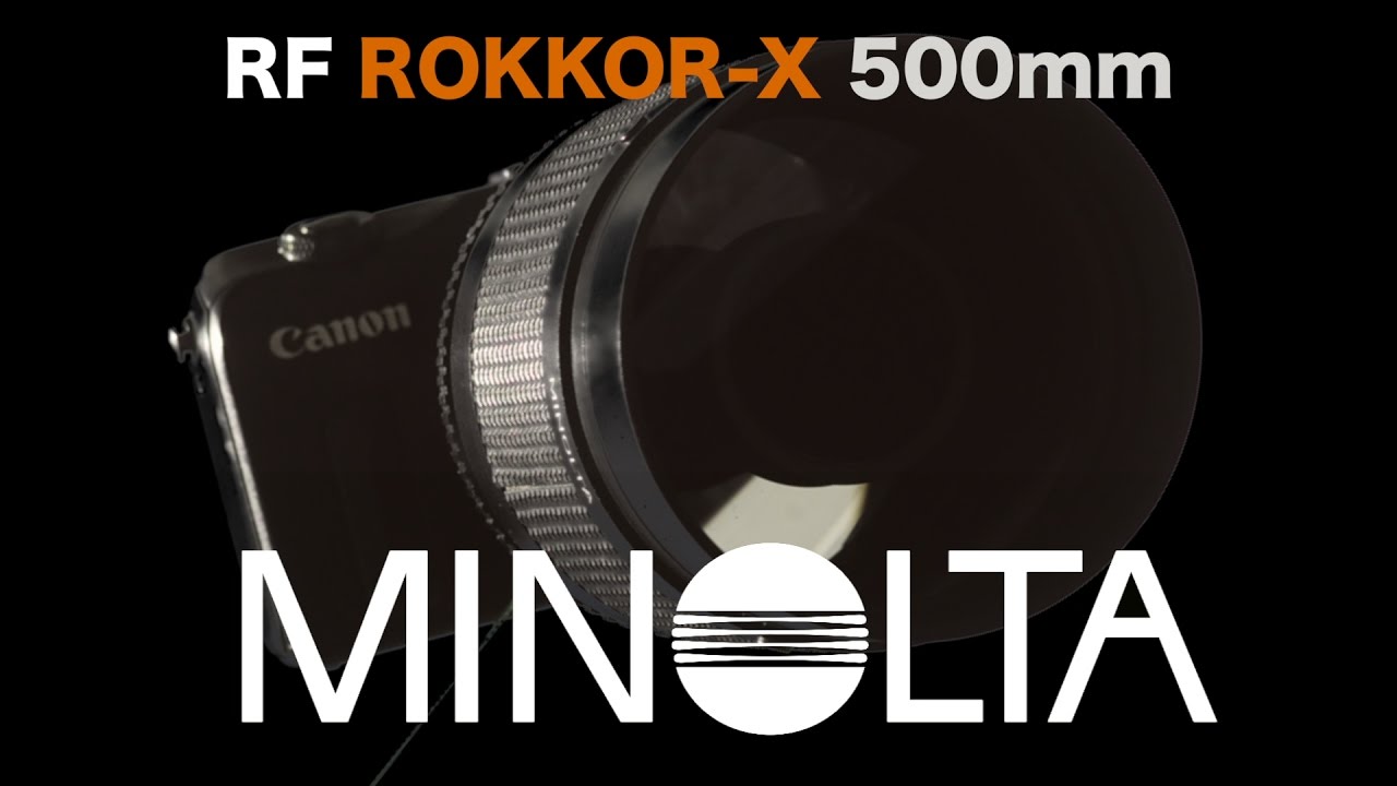 Minolta 500mm RF Mirror lens review.