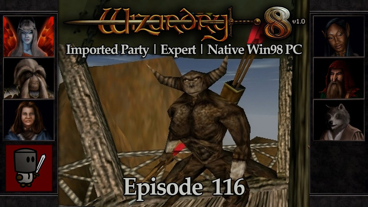Clearing the Away Camp - Wizardry 8 | Imported Party · Expert · Native Win98 PC - Episode 116