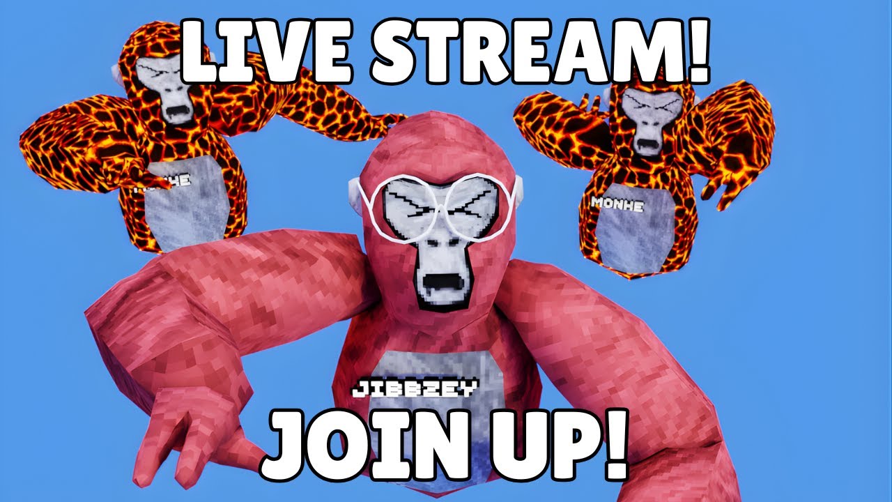 Gorilla Tag w/ YOU!  |🔴LIVE🔴| Gorilla Tag VR