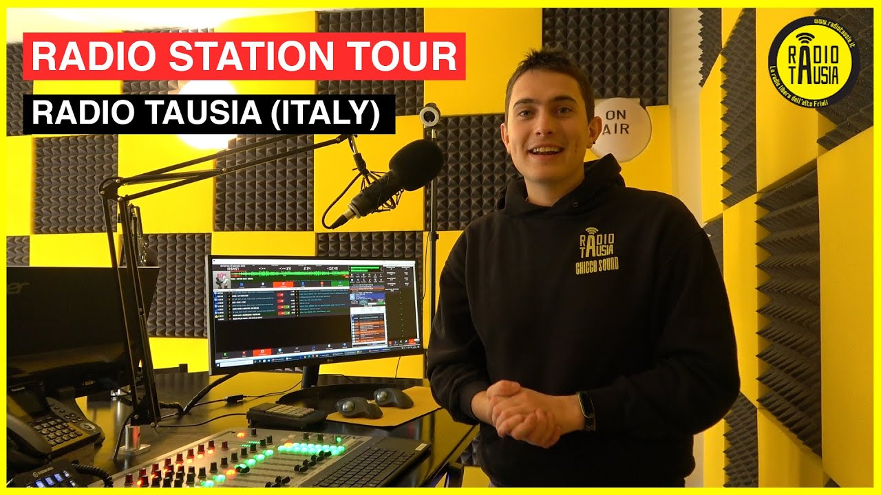 Radio Station Tour: Radio Tausia (Italy)