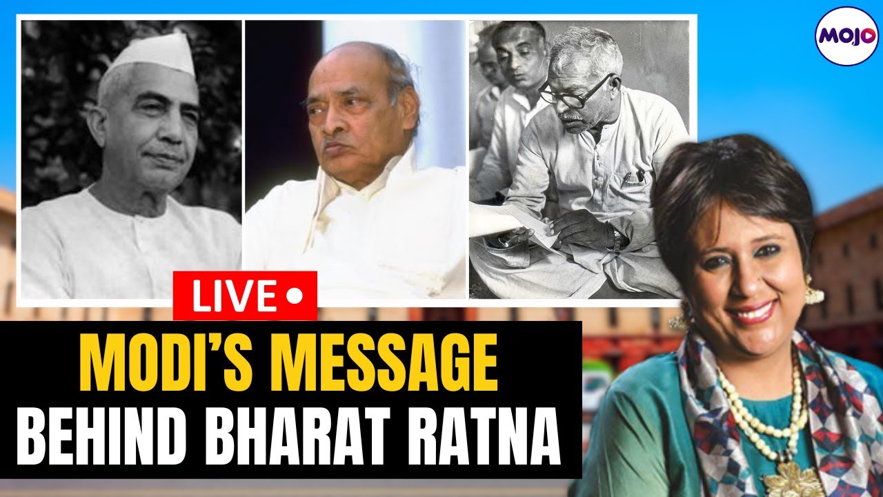Modi's Bharat Ratna Move I Rao, Charan Singh, Swaminathan I Mandir, Mandal, Market.. I Barkha Dutt