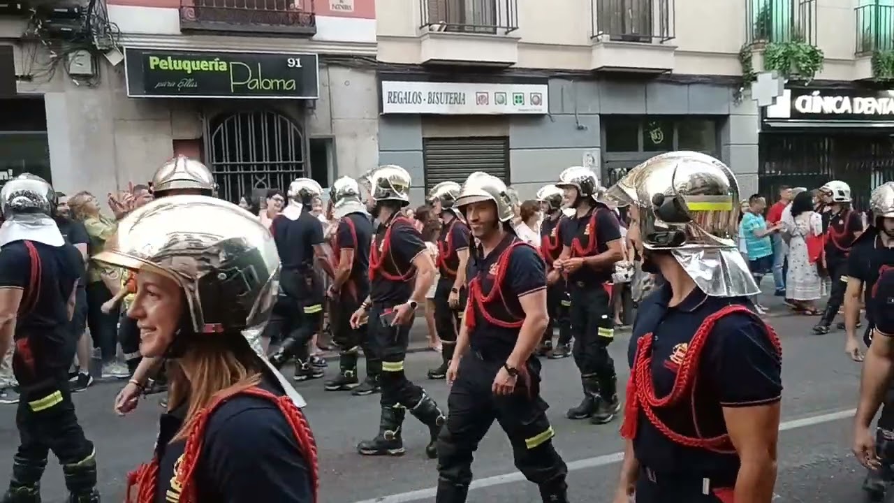 Procesión de la Virgen de la Paloma, Madrid, 15.08.2024