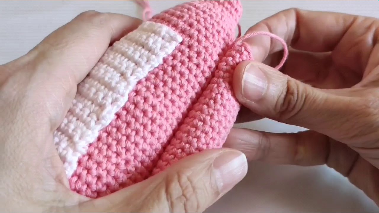 Pantera Rosa a crochet (unir piezas)