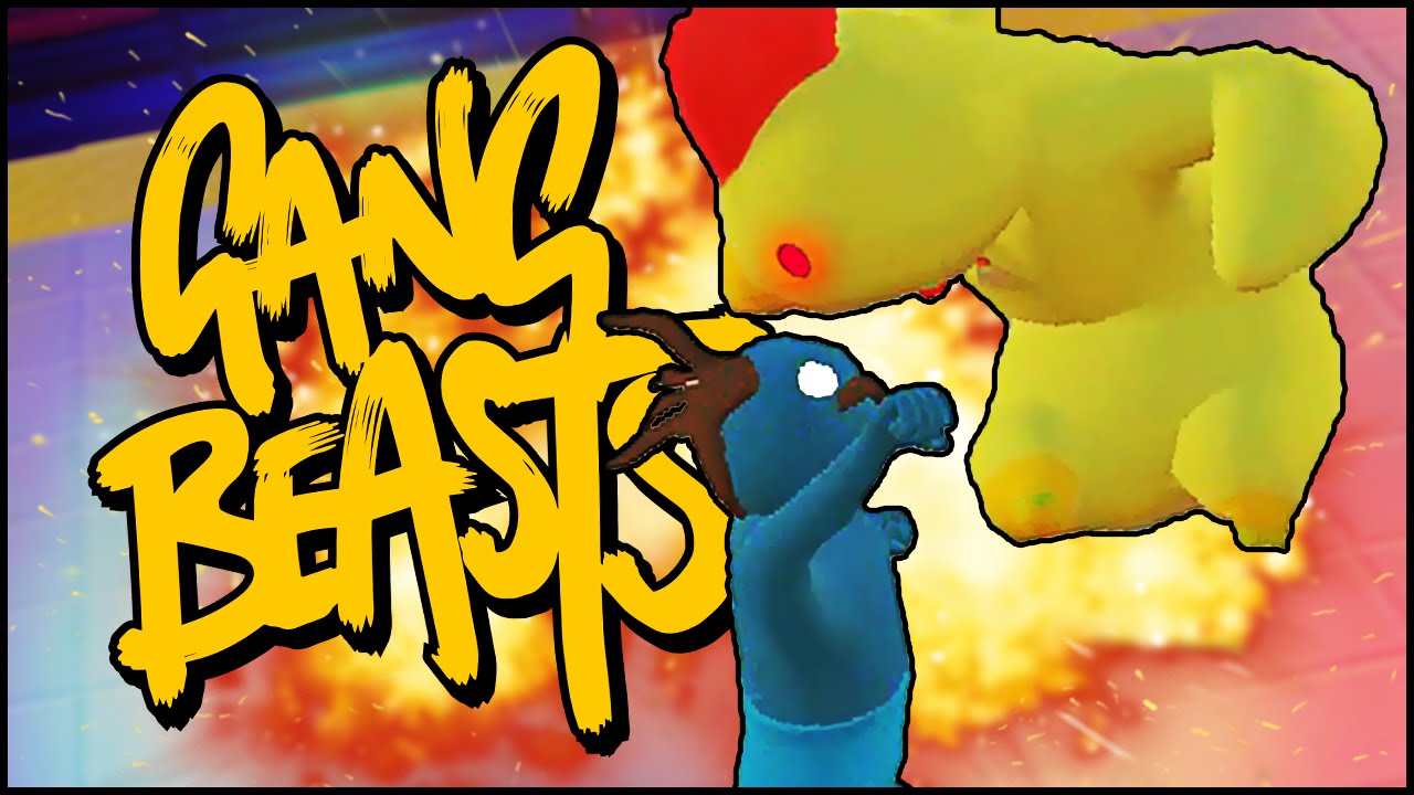 MAN VS. CHICKEN! | Gang Beasts Online Multiplayer Beta Funny Moments